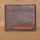 Handcrafted Black Currant Tan Wallet Leather Functional